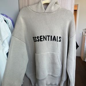 Essentials Knit Hoodie